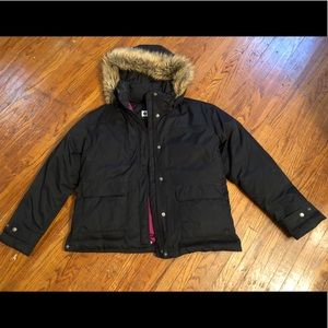 Black Columbia Down Coat
